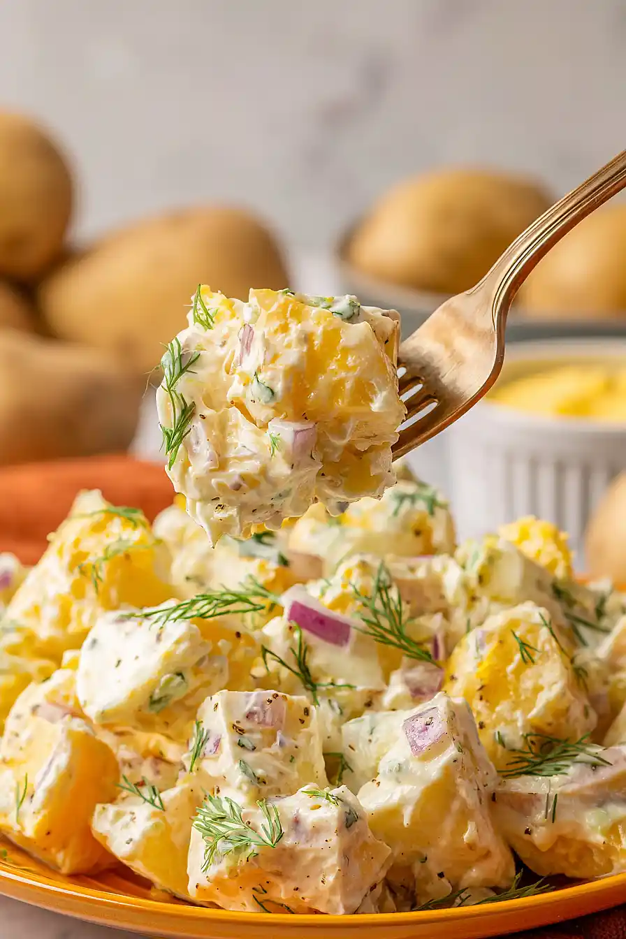 high protein potato salad