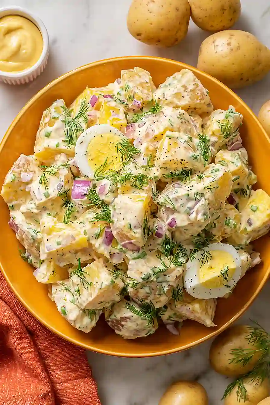 high protein potato salad