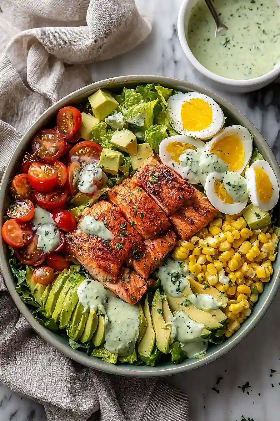 salmon cobb salad 