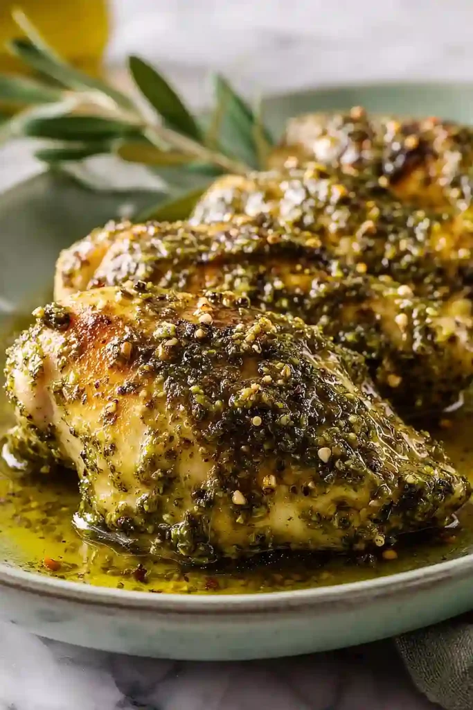 pesto chicken marinade