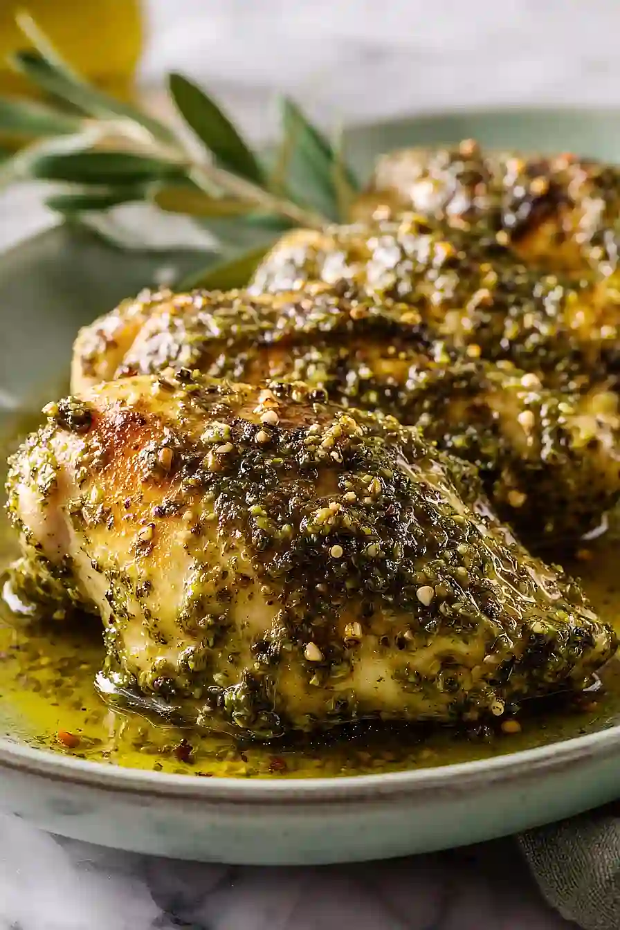 pesto chicken marinade