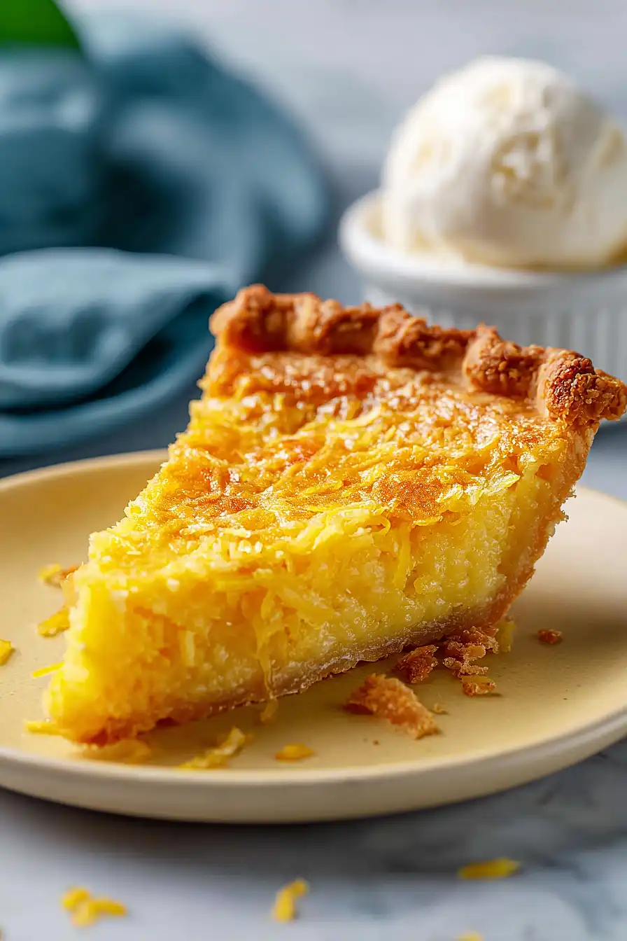 yellow squash pie