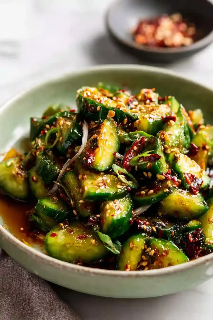 spicy cucumber salad