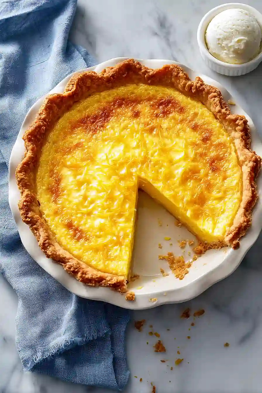 yellow squash pie