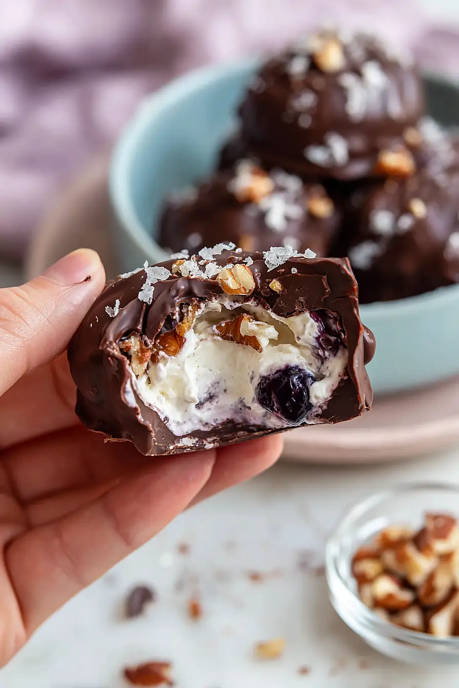 blueberry greek yogurt clusters