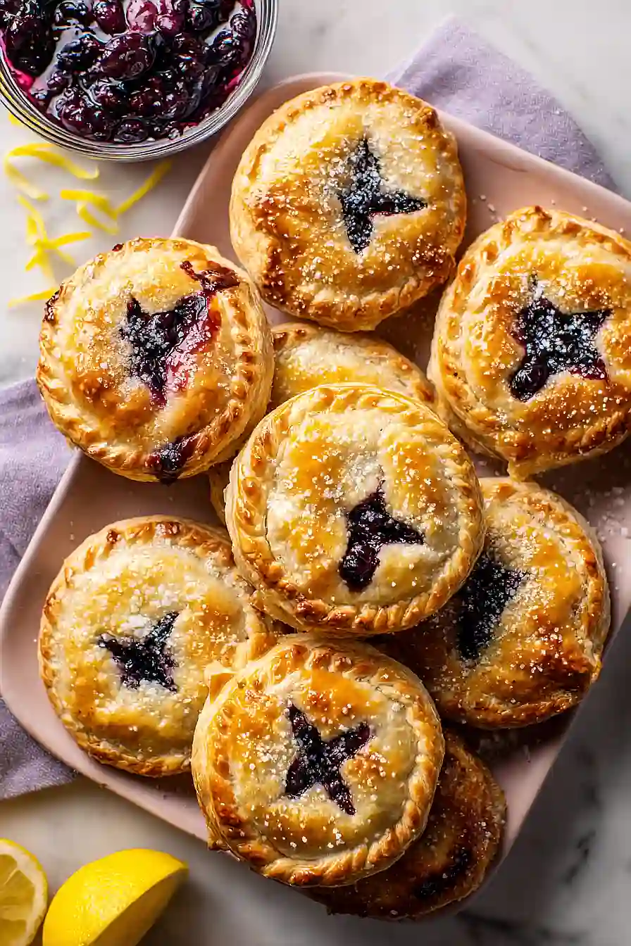 blueberry hand pies
